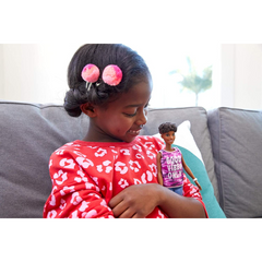 Barbie Fashionistas Doll Short Curly Brunette Hair Good Vibes
