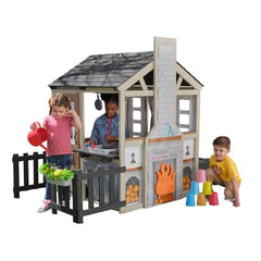 KidKraft Cosy Hearth Cabin Playhouse (Collection Only)