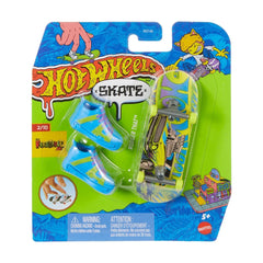 Hot Wheels Skate Singles and Finger Skateboard - Freestyle Rodger That