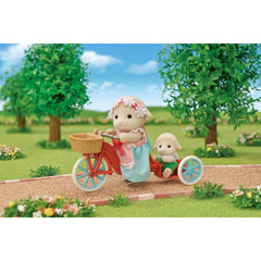 Sylvanian Families 5653 Popcorn Delivery Trike Dollhouse Playset and Doll
