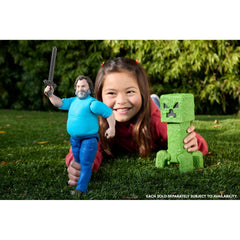 A Minecraft Movie Creeper 12-Inch Large Character Action Figure