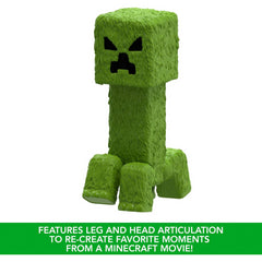A Minecraft Movie Creeper 12-Inch Large Character Action Figure