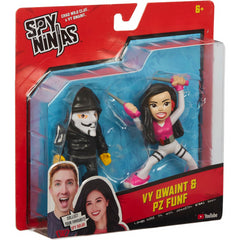 Spy Ninjas Vy Qwaint & PZ Funf Action Figure Twin Pack