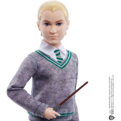 Harry Potter Draco Malfoy Doll From The Wizarding World with Slytherin Robes