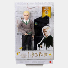 Harry Potter Draco Malfoy Doll From The Wizarding World with Slytherin Robes