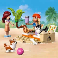 Lego Friends 42641 Surfing Dogs And Scooter Adventure & 2 Dolls Playset