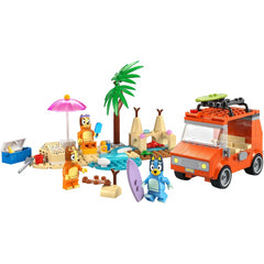 Lego Bluey Bluey's Beach & Family Car Trip