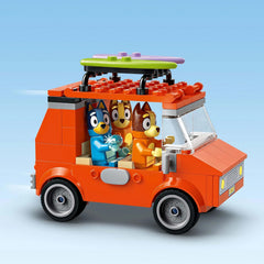 Lego Bluey Bluey's Beach & Family Car Trip