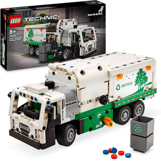 Lego Technic 42167 Mack LR Electric Garbage Truck
