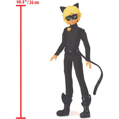 Miraculous Cat Noir Teen Superhero Fashion Doll 2 Outfits 10-Inch Fashion Doll