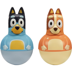 Bluey Weebles Twin Pack Activity Toy - Bandit and Chilli