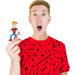 Spy Ninjas 4 Pack 3" Figure Toy (PZ2/CHAD/REGINA/PZ SQUIRE)