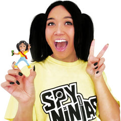 Spy Ninjas 4 Pack 3" Figure Toy (PZ2/CHAD/REGINA/PZ SQUIRE)