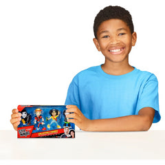 Spy Ninjas 4 Pack 3" Figure Toy (PZ2/CHAD/REGINA/PZ SQUIRE)