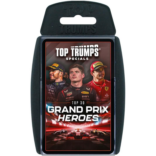 Top Trumps Cards Game - Top 30 Grand Prix Heroes