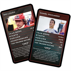 Top Trumps Cards Game - Top 30 Grand Prix Heroes