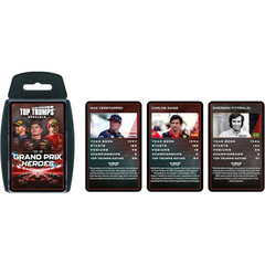 Top Trumps Cards Game - Top 30 Grand Prix Heroes