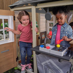 KidKraft Cosy Hearth Cabin Playhouse (Collection Only)