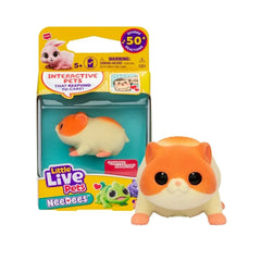 Little Live Pets Lil Needees Interactive Pocket Animal Toy - Chippee Hamster