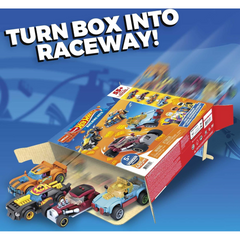 Hot Wheels Mega Car Customizer Building Set with Micro Figure Driver