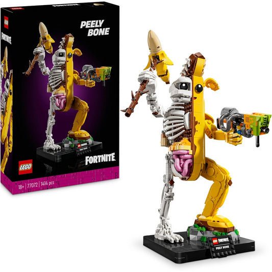 Lego Fortnite Peely Bone Buildable Character Figure
