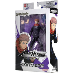 Bandai Anime Heroes Yuji Itadori Jujutsu Kaisen 6.5-Inch Action Figure