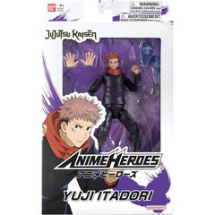 Bandai Anime Heroes Yuji Itadori Jujutsu Kaisen 6.5-Inch Action Figure