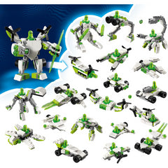 Lego Dreamzzz 71487 Z-Blobs Robot And Vehicle Adventures Construction Playset