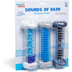 Learning Resources Hand 2 Mind Sounds Of Rain Sensory Tubes Calming Toy Set