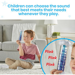 Learning Resources Hand 2 Mind Sounds Of Rain Sensory Tubes Calming Toy Set