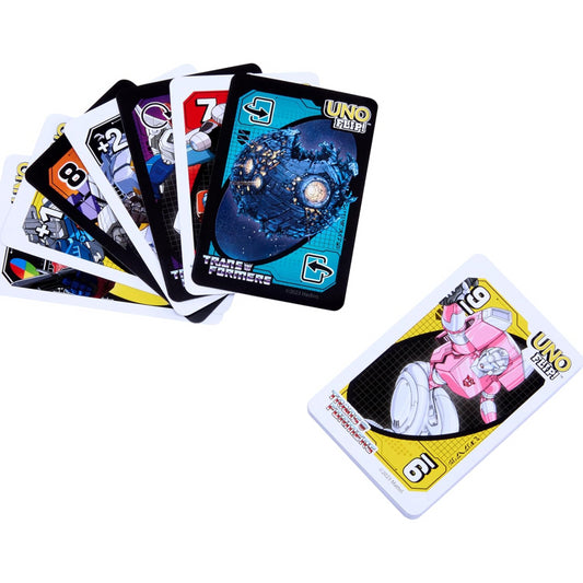 Uno Flip Transformers Edition Card Game by Mattel Games