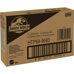 Jurassic World Survival Instincts Hidden Hatchers 4-Pack