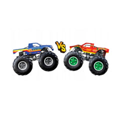 Hot Wheels Monster Trucks Demolition Doubles - Bigfoot VS Snake Bite