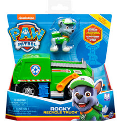 Paw Patrol Recycle Truck and Mini Character Figure - Rocky