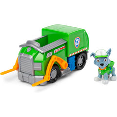 Paw Patrol Recycle Truck and Mini Character Figure - Rocky