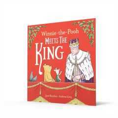 Winnie The Pooh Meets the King J Riordan & A Grey Story Book