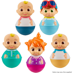 Cocomelon Weebles Wobbles Baby Toy - Cody Figure