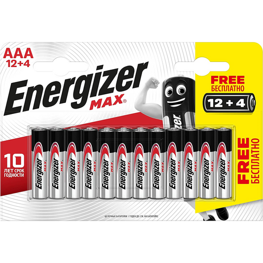 Energizer MAX + PowerSeal Technology AAA Batteries Pack of 16