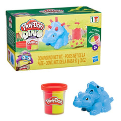 Play-Doh Dino Crew Triceratops Tool and 2 Coloured Dough