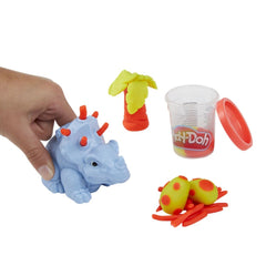 Play-Doh Dino Crew Triceratops Tool and 2 Coloured Dough