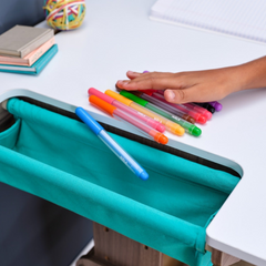 KidKraft Grow Together Pocket Adjustable Desk & Chair - Grey Ash Colour