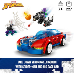 Lego Marvel 76279 Spider-Man Race Car & Venom Green Goblin Buildable Playset
