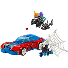 Lego Marvel 76279 Spider-Man Race Car & Venom Green Goblin Buildable Playset