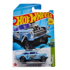 Hot Wheels Die-Cast Vehicle Chevy Bel Air Gasser 1955 Blue