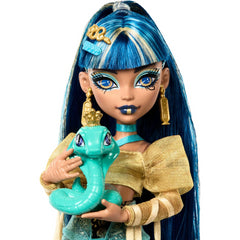 Monster High Cleo Denile Core Doll in Blouse and Skirt and Pet Cobra Hissette