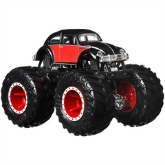 Hot Wheels Monster Trucks Demolition Doubles - Dragbus VS Volkswagen Beetle