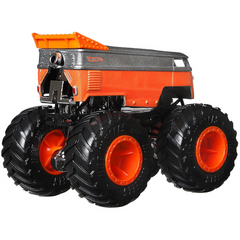 Hot Wheels Monster Trucks Demolition Doubles - Dragbus VS Volkswagen Beetle