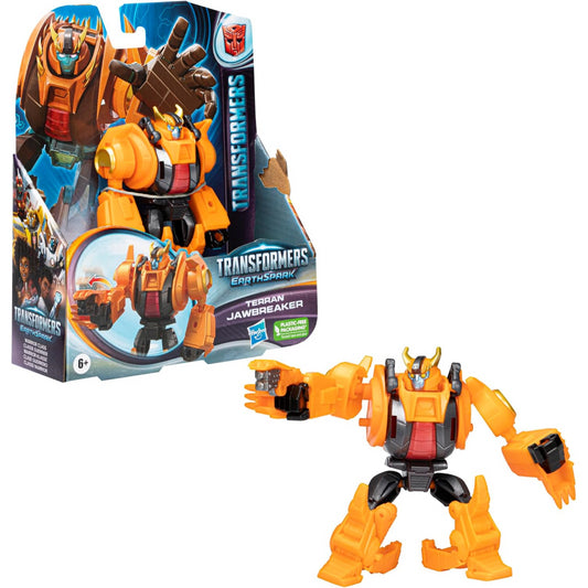 Transformers Earthspark Terran Jawbreaker Warrior Class Toy