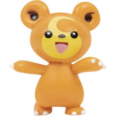 Pokemon Battle Figures 3 Pack 5cm Figures Teddiursa Pikachu and Nebulak