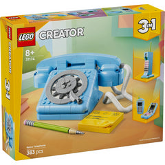 Lego Creator 31174 Retro Telephone 3 in 1 Building Toy
